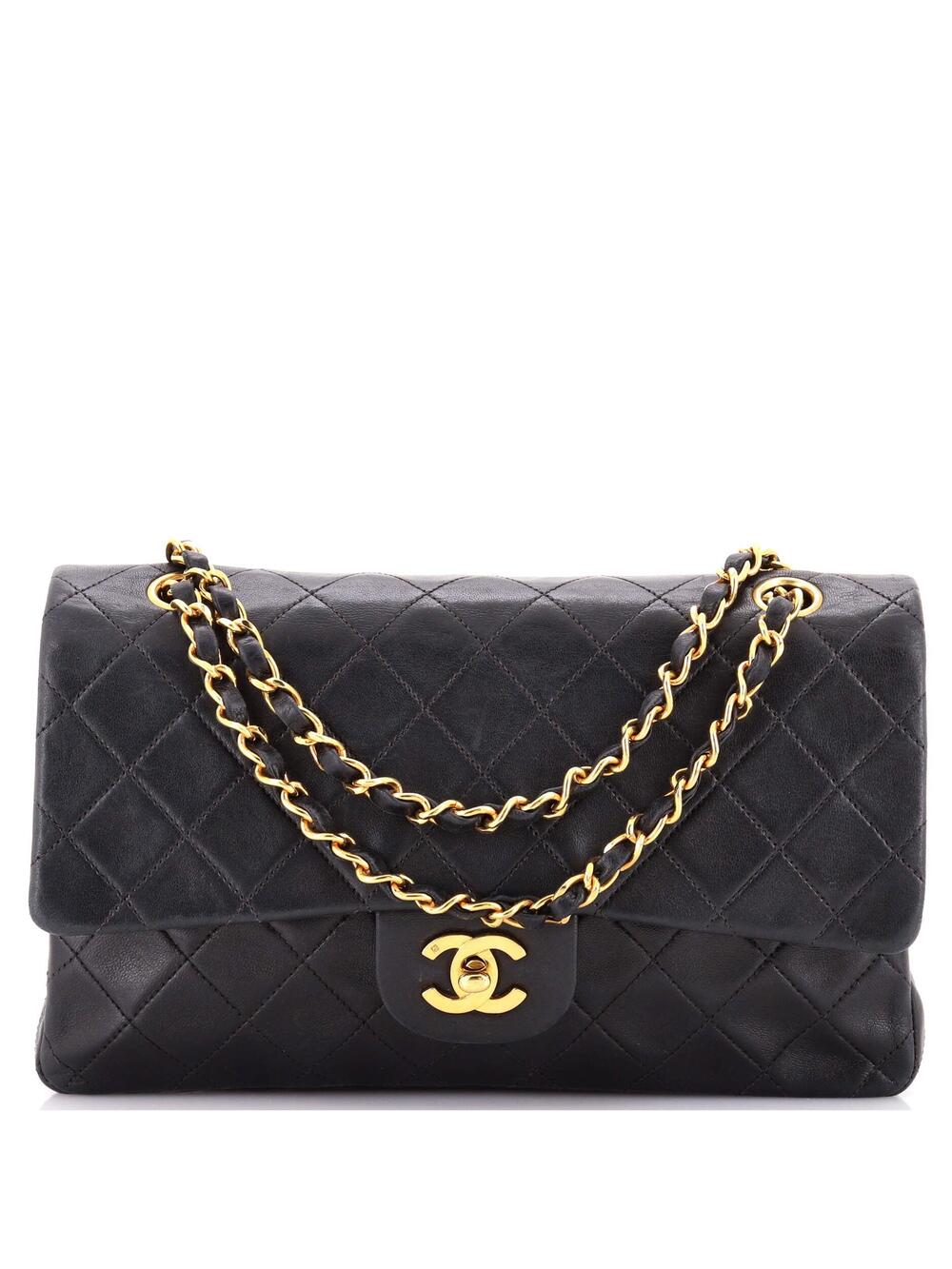 Chanel Vintage Classic Double Flap Bag #357243C32B